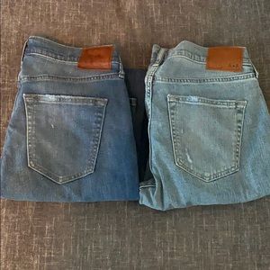 2 pair men’s Abercrombie & Fitch Jeans